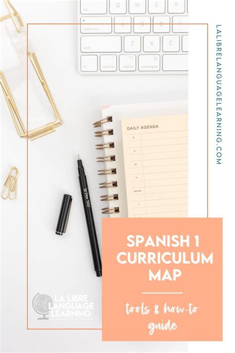 High school spanish curriculum map for level 1 – Artofit