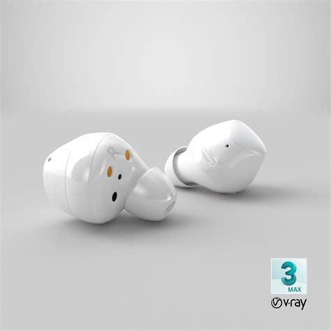 Écouteurs Samsung Galaxy Buds Plus TWS Blanc modèle 3D 29 obj ma