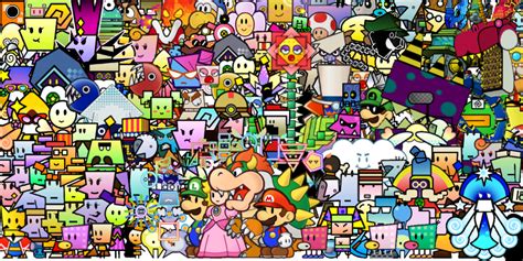 Paper Mario All Characters