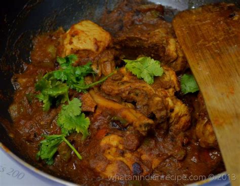 Thick Chicken Curry in Indian Spices | Kadai Chicken Recipe