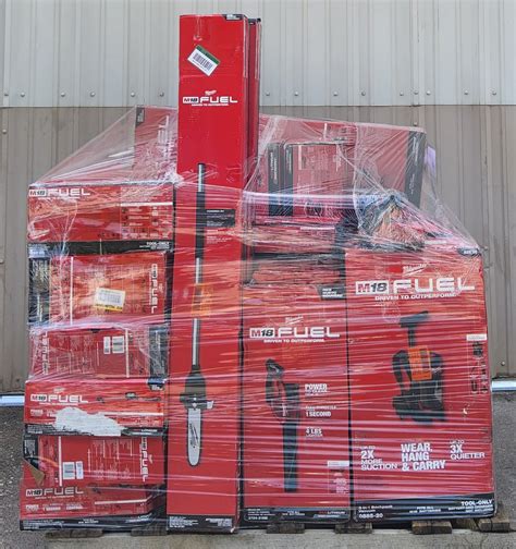 MILWAUKEE TOOL PALLET LOT ID 081501 Untested Customer Returns