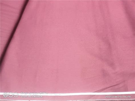 Plain Pink Cotton Shirting Fabric Handwash At Rs 220 Meter In Kolkata