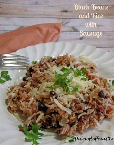 Black Beans And Rice With Sausage Recipe Turning The Clock Back