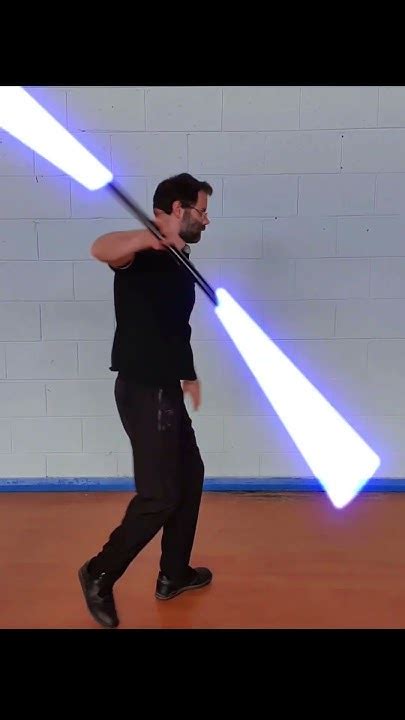 Double Bladed Lightsaber Spin Youtube