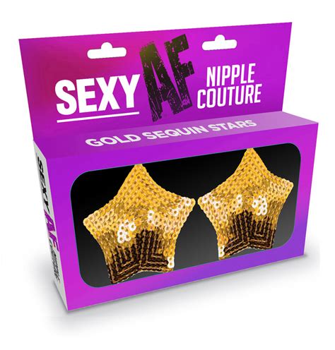 Sexy Af Gold Stars Nipple Covers Spicy Lingerie Store