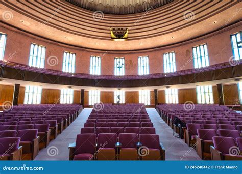 Windows And Light In Sanctuary Auditorium At Tulsa`s Historic Boston