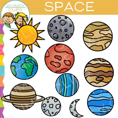 Kids Space Clip Art – Whimsy Clips