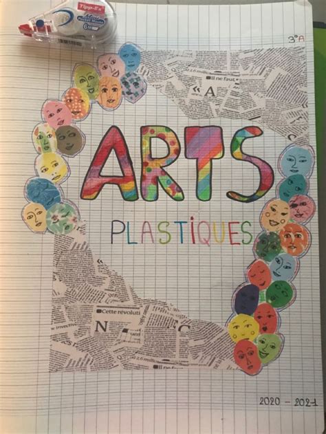 Page De Garde Art Plastique En Art Plastique Pages De Garde