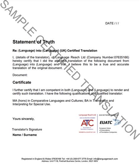 What Are Certified And Official Translations Ts24