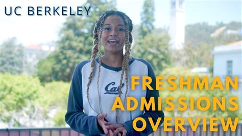 Applying To UC Berkeley As A Freshman Admissions Overview YouTube