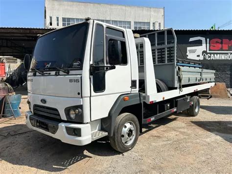 Ford Cargo 816 S Guincho Plataforma 6 20m Asa Delta MercadoLivre