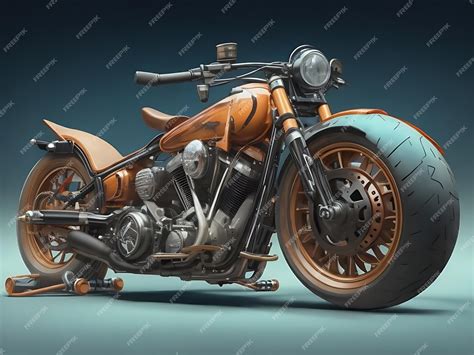 Premium AI Image | Beautiful bullet bike image