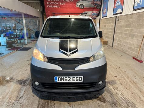 62 Plate Nissan Nv200 Fwd 15l Dci Swb 5 Speed Manual Panel Van With