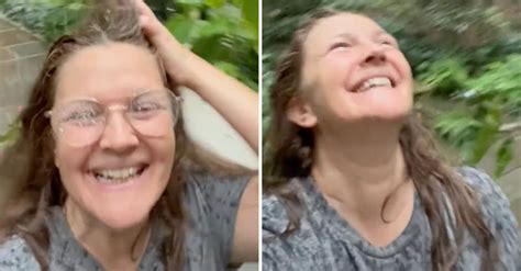 Video Of Drew Barrymore Frolicking In The Rain Leads To Demands She Is