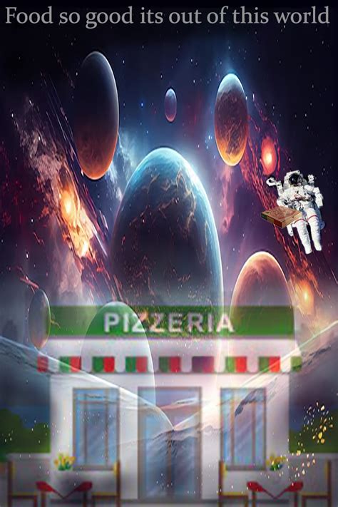 Outer Space pizza concept :: Behance