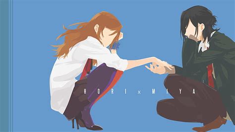 HD wallpaper: Horimiya, Hori Kyouko, Miyamura Izumi, anime | Wallpaper ...