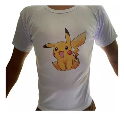 Playera Pokemon Pikachu Personalizada Meses sin interés