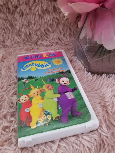 Teletubbies Dance With The Teletubbies Vhs 1998 Pbs Kids Rare Etsy