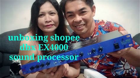 Dbx Ex Sound Processor Para Mas Lalong Gaganda Ang Tunog Ng Aming