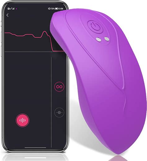 ZWFUN Tragbarer G Punkt Klitoris Vibrator Mit APP Bluetooth Steuerung