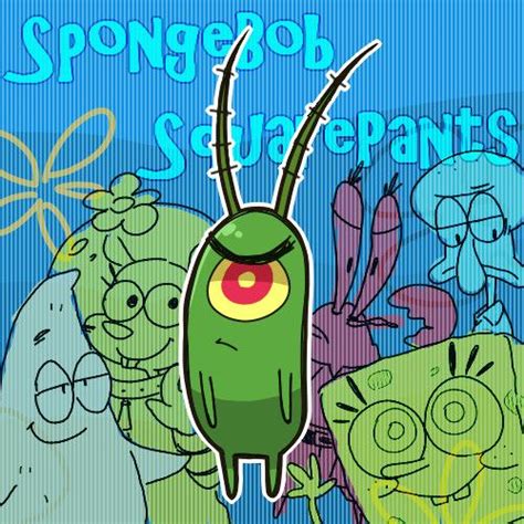 Plankton By Hakurinn Deviantart On Deviantart Spongebob