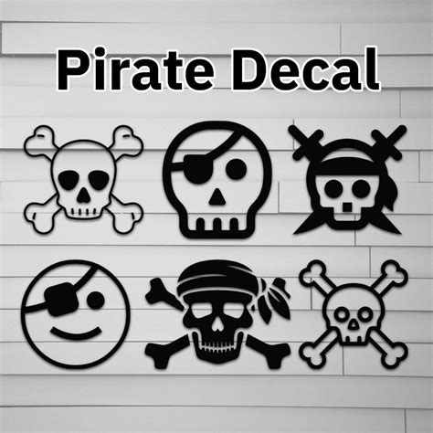 Pirate Decal Atomic Decals