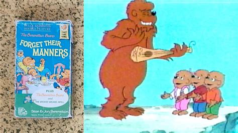 Opening And Closing To The Berenstain Bears Forget Their Manners 1991 Vhs Alt Copy True Hq