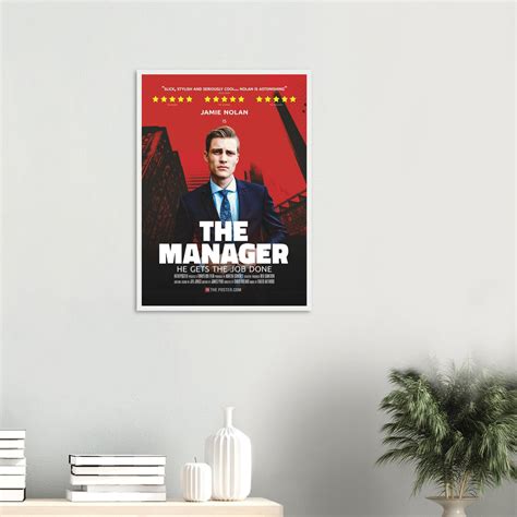 manager custom action  poster design   poster