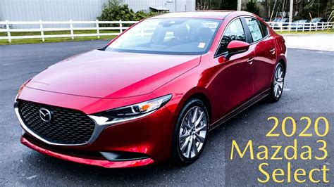 First Look 2020 Mazda Mazda3 Select Package With Jonathan Sewell Sells At Mitchell Mazda Youtube