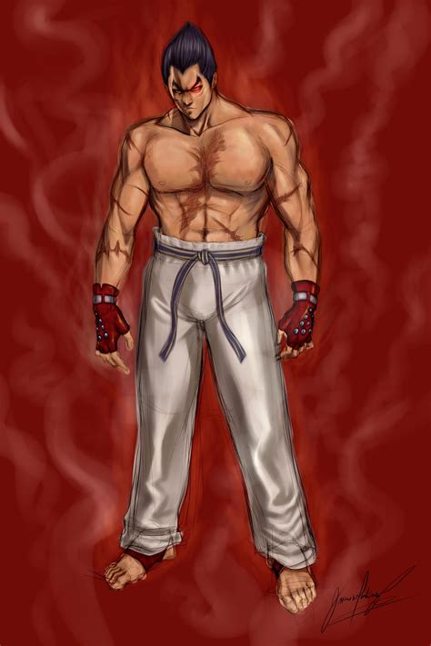 Kazuya Mishima Commission By Javiermtz On Deviantart