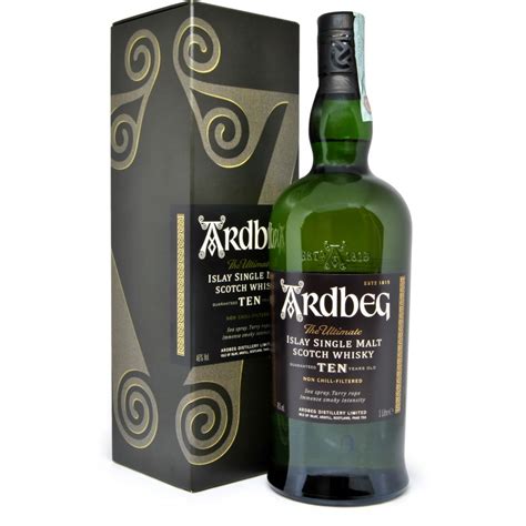 Ardbeg Ultimate Islay Single Malt Scotch Whisky Invecchiato 10 Anni 1l