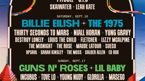 Guns N Roses Billie Eilish And P NK To Headline Music Midtowns 2023