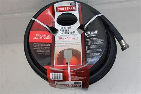 Upc 859826696023 Craftsman Premium Rubber Garden Hose 50ft X 58