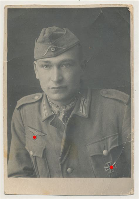 Wehrmacht Unteroffizier späte Uniform mit EK1 Eisernes Kreuz 1 Klasse