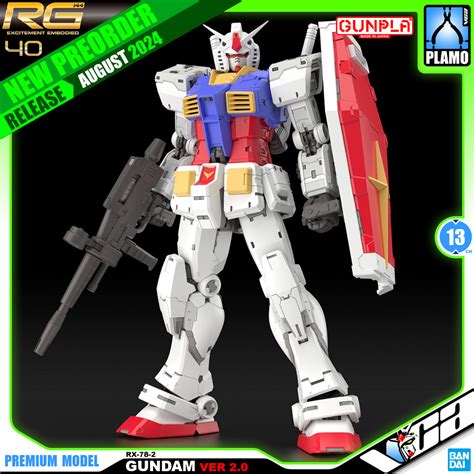 Bandai Real Grade Rg Rx Gundam Version Inspired By Lnwshop