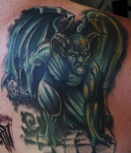 Evil Gargoyle Tattoos