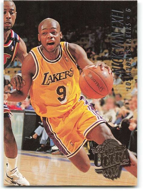 Fleer Ultra Nick Van Exel Nm Mt Lakers Ebay