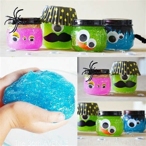 Halloween Glitter Slime Monsters | The 36th AVENUE