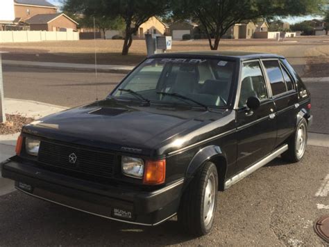 1986 Dodge Omni GLHS 425 Classic Dodge Other 1986 For Sale