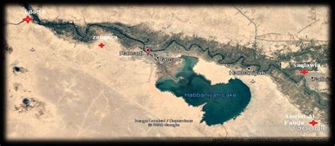 Map Of Collection Site Of The Study Area Of Al Anbar Province In West