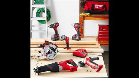 Milwaukee 2696 26 M18 Cordless Tool Combo Kit YouTube