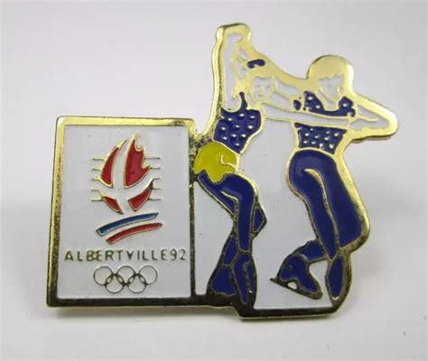 Pin S Pins Jo Jeux Olympiques Albertville Patinage Artistique