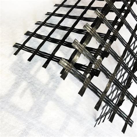 High Tensile Strength Pvc Coated Polyester Geogrid Biaxial Geogrid Pet