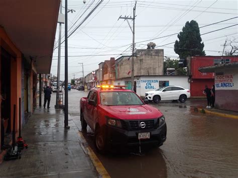 Tras Intensa Lluvia Protecci N Civil De Chiautempan Atiende Diversos