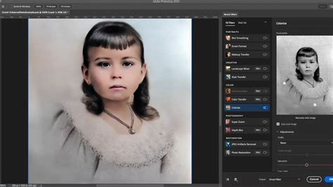 Use The NEW Photo Restoration Neural Filter In Photoshop 2023 To