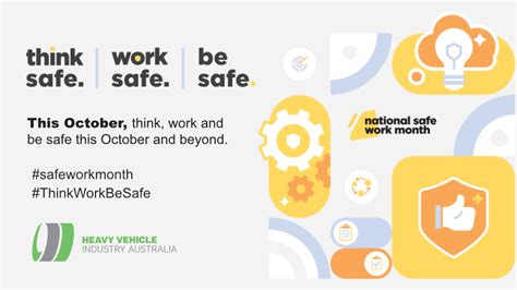 October Is National Safe Work Month