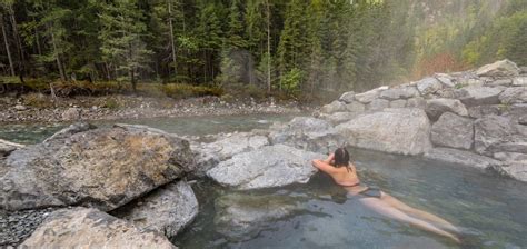 Whiteswan Lake Park in BC is home to Lussier Hot Springs