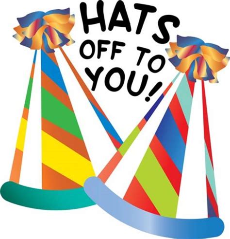 Hats Off Clipart