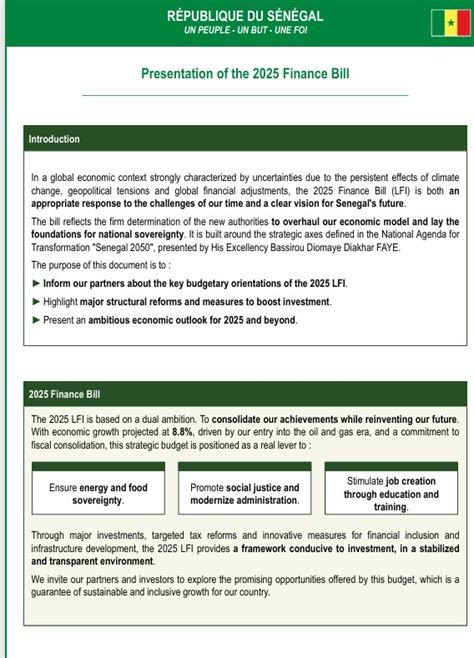 Presentation of the 2025 Finance Bill - English version - Ministère des ...