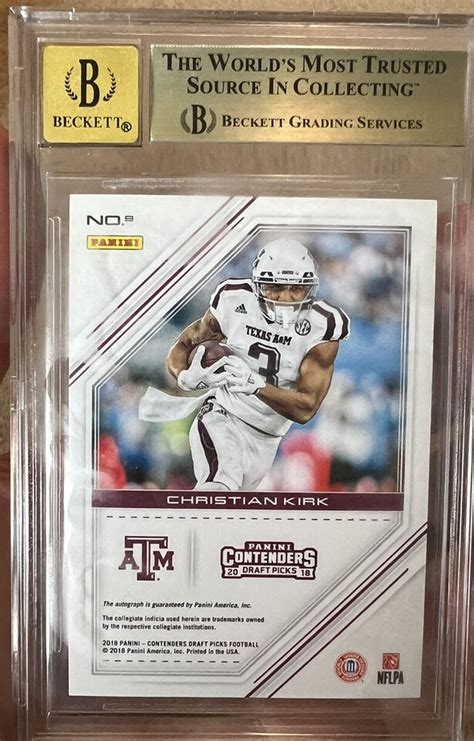 Contenders Draft Picks Game Day Tickets Christian Kirk Rookie